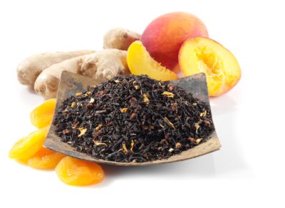 Ginger Peach Apricot Flavored & Scented Black Tea